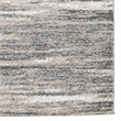 Zeni 5 x 7 Modern Area Rug- Smokey Lined Design- Soft Fabric- Ivory- Beige