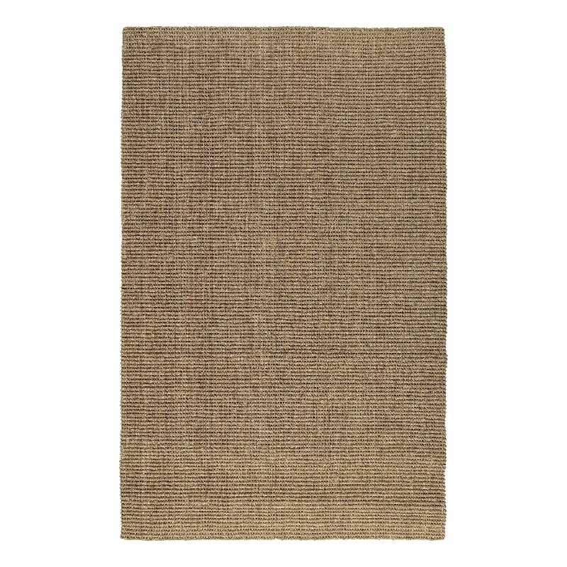 Quell 2 x 3 Handwoven Area Rug- Natural Brown Seagrass- Braided Design