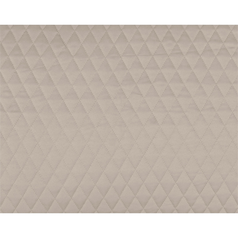 Kahn 26 Inch Hand Stitched Standard Pillow Sham- Cotton Fill- Matte Brown