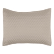 Kahn 26 Inch Hand Stitched Standard Pillow Sham- Cotton Fill- Matte Brown