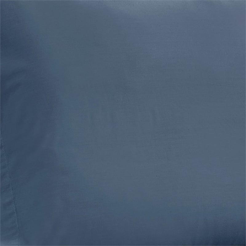 Ivy 4 Piece King Size Cotton Ultra Soft Bed Sheet Set- Prewashed- Dark Blue