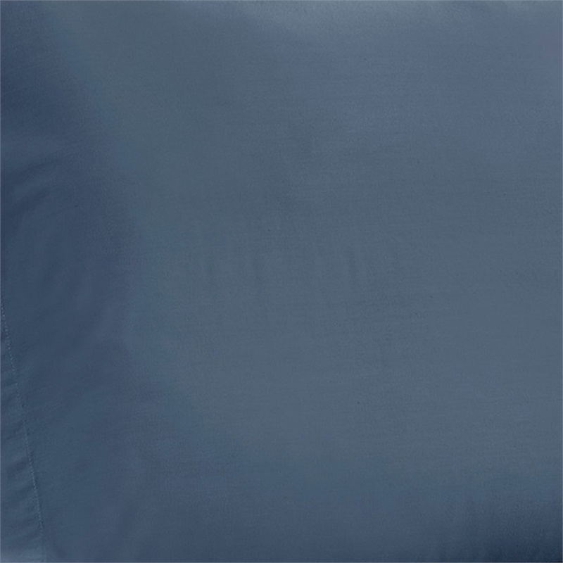 Ivy 4 Piece King Size Cotton Ultra Soft Bed Sheet Set- Prewashed- Dark Blue