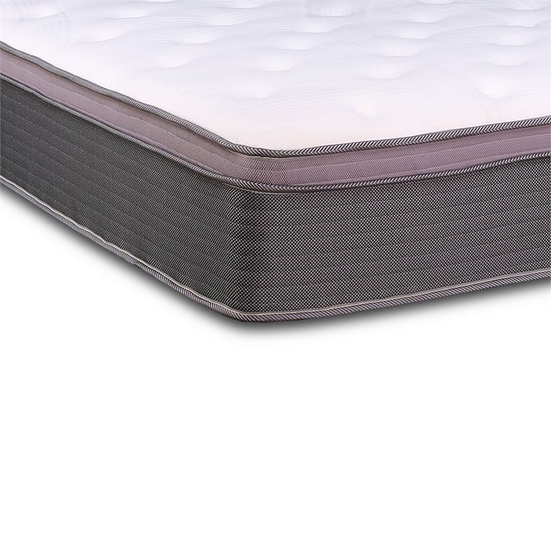 Cari 12 Inch Hybrid California King Mattress- Gel Memory Foam- Pocket Coils