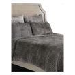 Lipa 96 x 108 Handmade King Quilt- Polyfill- Cotton Binding- Dessert Brown