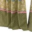 Kaw Set of 2 Panel Curtains- Multicolor Geometric Patterns- Polyester