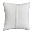 17 x 17 Inch Square Cotton Accent Throw Pillows- Aztec Embroidery- Set of 2
