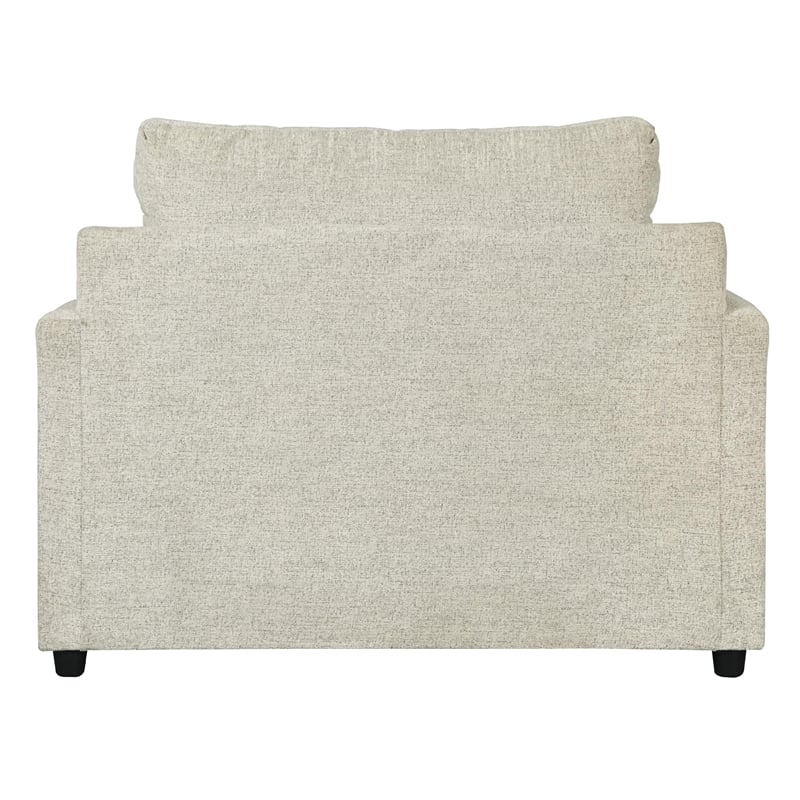 Tren Oversized Sofa Chair - Textured Beige Pillow Back - Deep Seat Cushion