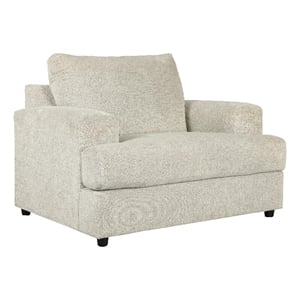Tren Oversized Sofa Chair - Textured Beige Pillow Back - Deep Seat Cushion