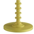 Astonishing Side Table With Round Top- Yellow