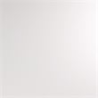 Transitional Square Mirror with Wooden Encasing and Convex Edges- White