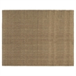 Quell 8 x 10 Handwoven Area Rug- Natural Brown Seagrass- Braided Design