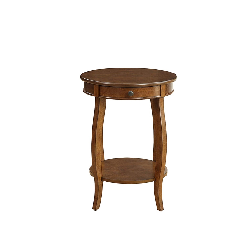 Alysa End Table- Walnut