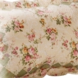 Denali Fabric Standard Size Sham with Floral Prints- Multicolor