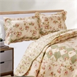 Denali Fabric Standard Size Sham with Floral Prints- Multicolor