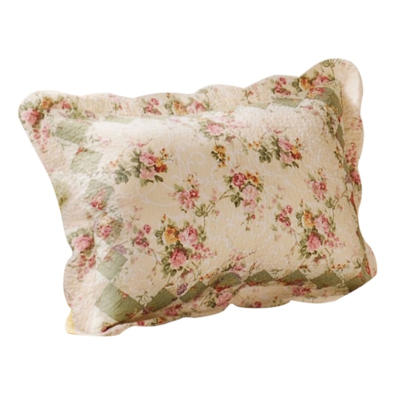 Denali Fabric Standard Size Sham with Floral Prints- Multicolor