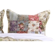 Eiger Fabric Standard Size Sham with Jacobean Prints- Multicolor