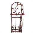 Noe Benzara Classic Free standing Metal Toilet Paper Holder- Bronze