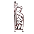 Noe Benzara Classic Free standing Metal Toilet Paper Holder- Bronze