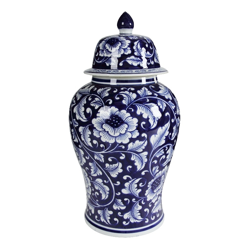 Kipp Bold Floral Impressive Jar with Lid