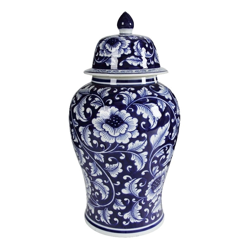 Kipp Bold Floral Impressive Jar with Lid