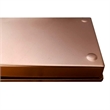 29 Inch Rectangular Metal Windowsill Planter Tray- Trim Edges- Large- Copper