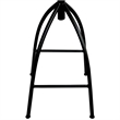Pia 32-35 Extra Tall Adjustable Barstool- Natural Brown Mango Wood Seat