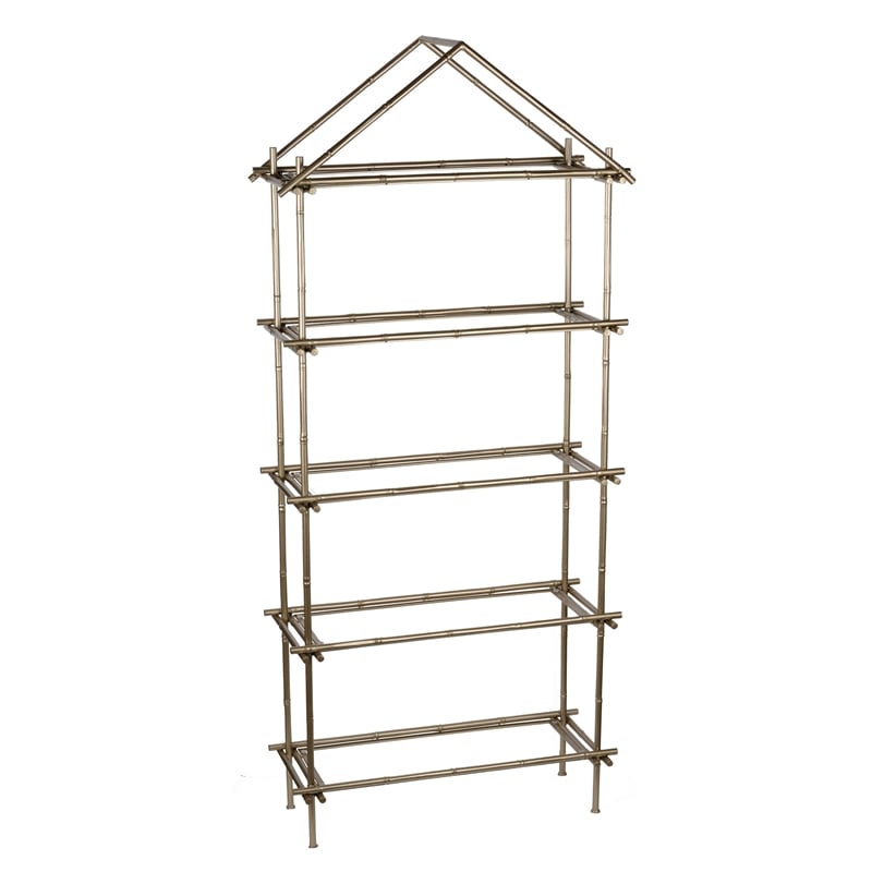 Benjara Magnificently Crafted Bamboo Etagere