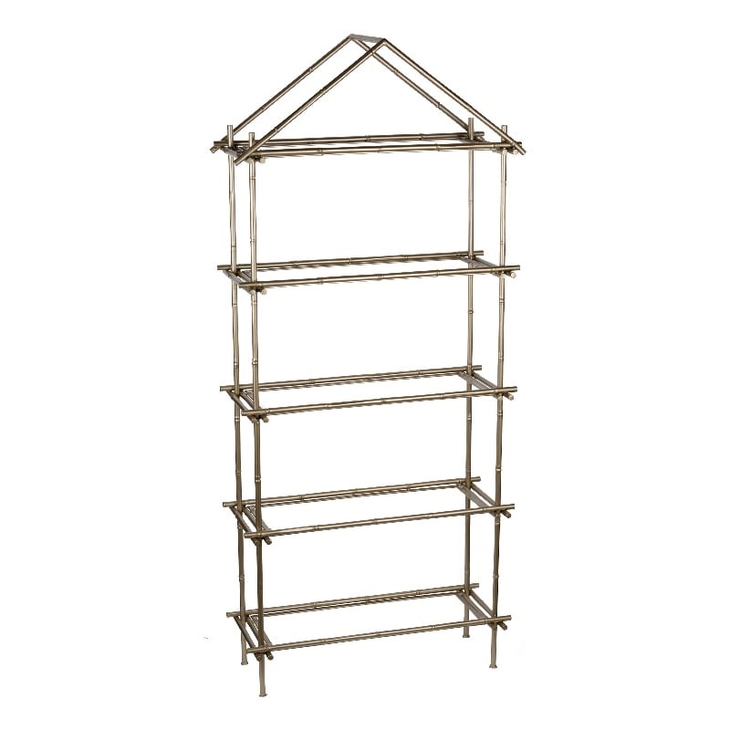 Benjara Magnificently Crafted Bamboo Etagere