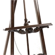 Benjara Traditional Style Sandy Easel with Angular Legs- Brown