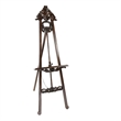 Benjara Traditional Style Sandy Easel with Angular Legs- Brown