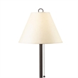 Benjara Paper Shade Metal Table Lamp w/ Pull Chain Switch-Set of 4-White & Black