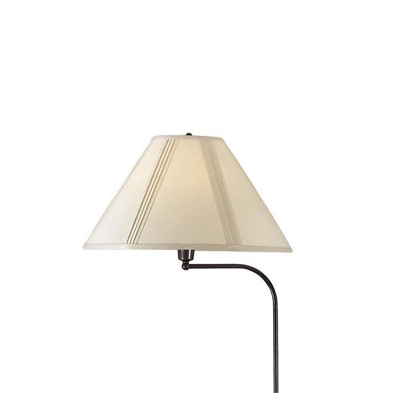 Benjara 3 Way Metal Floor Lamp with and Adjustable Height Mechanism- Bronze