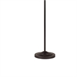 Benjara 3 Way Metal Floor Lamp with and Adjustable Height Mechanism- Bronze