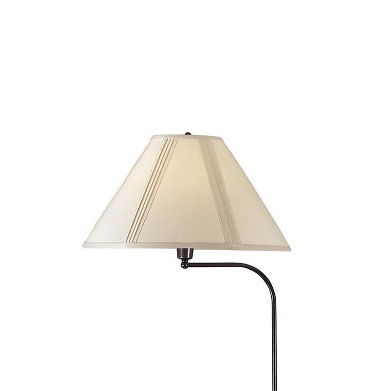 Benjara 3 Way Metal Floor Lamp with and Adjustable Height Mechanism- Bronze