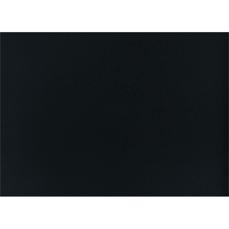 Benjara Wooden Mirror with Raised Edges and Curved Top- Black