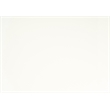 Benjara Wooden Mirror with Raised Edges and Curved Top- White