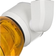 Benjara 10W Integrated LED Track Fixture with Polycarbonate Head- Yellow & White