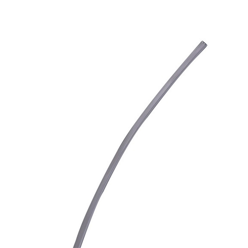 Benjara Floor LED Lamp with Metal Arched Design- Brushed Silver