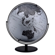 Benjara Globe Accent Decor with Inbuilt LED- Black and Gray