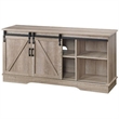 Benjara Versatile Rectangular Wooden TV Stand- Brown
