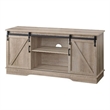 Benjara Versatile Rectangular Wooden TV Stand- Brown