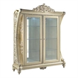 Benjara Curio with Sculpture Like Design - Champagne Gold and Silver