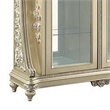 Benjara Curio with Sculpture Like Design - Champagne Gold and Silver