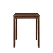 Benjara Gary 3 Piece Counter Table Set- Cherry Brown