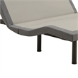 Benjara Tao Adjustable Bed Base Cal King- Dual Incline Massager Bluetooth