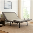 Benjara Tao Adjustable Bed Base Cal King- Dual Incline Massager Bluetooth