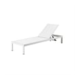 Benjara Kris 9 PC Patio Dining & Lounge Set- White Textilene Seating- Aluminum