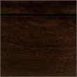 Benjara Transitional Queen Sleigh Style Bed-Dark Wood Frame-Cherry Brown Finish