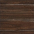 Benjara Bitsy Modern Queen Bed- Angled Plank Design- Tapered Legs- Espresso