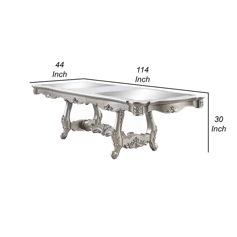 Benjara Bowe Dining Table- 90-114